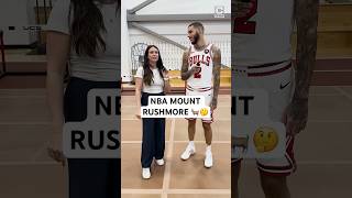 The Bulls list their Mount Rushmore of NBA players 👀 [upl. by Tony]