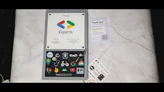 Google Developer Expert Gift 2023 officialGDE [upl. by Akerdnahs]