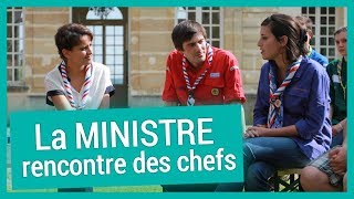 Échange de Najat VallaudBelkacem avec des chefs venus de toute la France [upl. by Suzann]