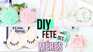 DIY FETE DES MERES ┋ 5 IDEES CADEAUX DECO amp TENDANCES  PETIT BUDGET mothers day gift francais [upl. by Muraida]