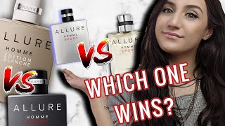 WHICH CHANEL ALLURE HOMME SPORT is the BEST for you   These are must have gentlemen [upl. by Llekcir]