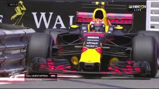 Max Verstappen perfect corner in Monaco  Slowmotion [upl. by Fox67]