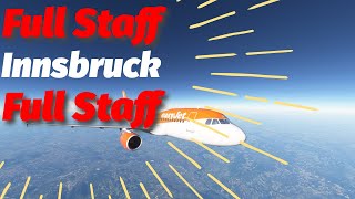 Innsbruck Vatsim Event Full Approach Landing [upl. by Perpetua]