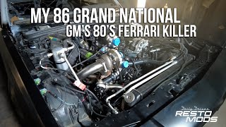 My 86 Grand National GM’s 80’s Ferrari killer [upl. by Chester]