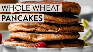 Whole Wheat Pancakes  Sallys Baking Recipes [upl. by Eillib]