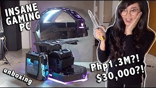 P13M GAMING PC RIG UNBOXING PREDATOR THRONOS [upl. by Buckels]