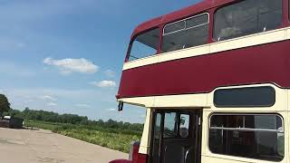 XTF 98D  1966 D Leyland Titan PD3 East Lancs [upl. by Yesllek]