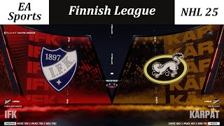 NHL 25  Liiga  Kärpät vs HIFK Skill  Superstar [upl. by Leboff445]