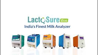 Introducing LactoSure the finest milk analyzer by Poornasree Equipments [upl. by Amleht716]