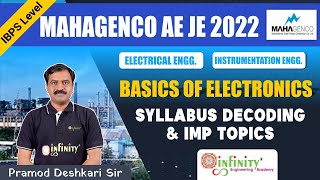 mahagenco recruitment 2022  mahagenco Basics of Electronics  mahagenco ae je recruitment 2022 [upl. by Verena551]