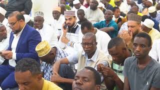 ARABIC KHUTBAH IMAM KHATIB OMAR  MASJID ALJUMAA KITUMBINI [upl. by Cathy809]