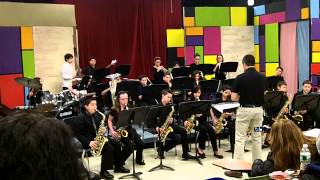 quotPink Pantherquot Commack Middle School Jazz Band Day of Jazz 2014 [upl. by Yonatan]