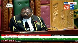 Drama ERRUPTS after Wetangula asks Gachagua to apologize over remarks about Parliament DP DECLINES [upl. by Asuncion]