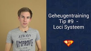 Geheugentraining Tip 9 Loci Systeem [upl. by Nnylirehs]