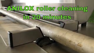 💦 How to clean Anilox Rollers in 20 minutes [upl. by Dopp428]