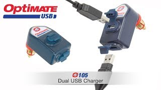 OptiMate USB  0105 Dual USB Charger [upl. by Atikihc]