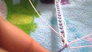 Friendship Bracelet Bordered Chevron [upl. by Aeriel]