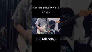 Dosed quotGuitar Soloquot shorts guitarsolo rhcp guitarcover redhotchilipeppers bytheway [upl. by Yeslrahc]