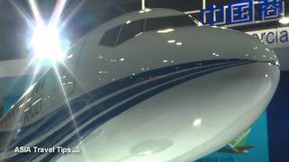 COMAC C919 and ARJ21 at Asian Aerospace 2011  HD [upl. by Berri]