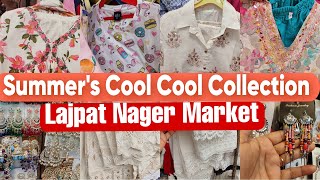 अप्रैल के महीने का नया collection🤩lajpat nagar central market Delhi  lajpat nagar delhi [upl. by Nickles927]