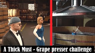 Hitman 3 A Thick Must  Grape Presser Tamara challenge guide The Tour Mendoza guide [upl. by Ecart]