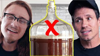 Reacting to How to Brew Your First Homemade Beer by Joshua Weissman [upl. by Ahsya]