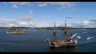 The Swedish Sail Ship Götheborg [upl. by Oicram]