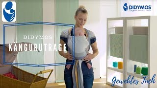 DIDYMOS  Kängurutrage  Bindeanleitung [upl. by Niggem]