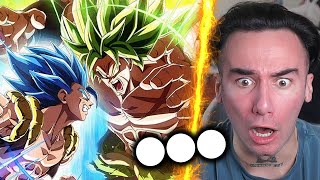 Non Dragon Ball Fan Reacts to GOJETA vs BROLY [upl. by Gloria]