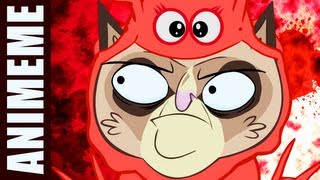 GRUMPY CAT GETS ANIMATED [upl. by Bettye752]