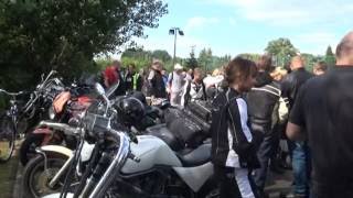 Rekordbeteiligung bei Bikertreffen am Bernsteinsee Langversion  ELSTERWELLE [upl. by Ecam]