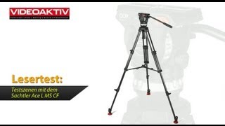 Sachtler Ace L MS CF  Praxistest  Review [upl. by Jasmina]