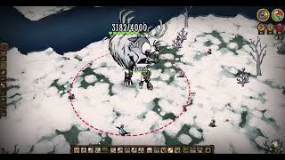 Dont Starve Together битва с Циплоп–Оленем [upl. by Whitehurst]