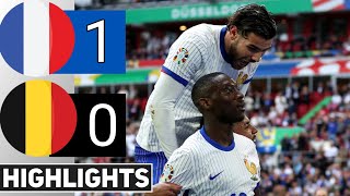 France Vs Belgium 10 EXTENDED HIGHLIGHTS  EURO 2024 Round Of 16 [upl. by Lessur]