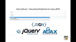 Ajax amp jQuery – Cascading DropDownList using JSON [upl. by Adnauqaj112]