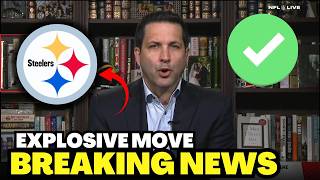 🏈🔥 URGENT IN THE STEELERS JUST CONFIRMED AND SHOCKS EVERYONE PITTSBURGH STEELERS NEWS [upl. by Alvord]