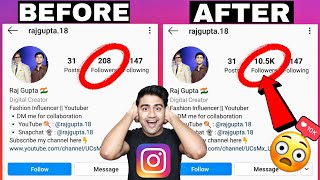 INSTAGRAM par followers Kaise Badhaye 2024 HINDI  How To Increase Followers On Instagram 🔥🔥 [upl. by Reames]