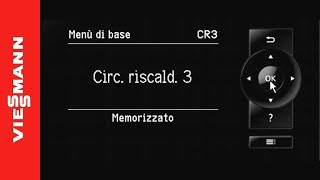 Caldaie a condensazione Viessmann  Selezione circuito di riscaldamento [upl. by Inimod]