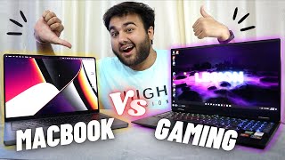 MacBook vs Gaming Laptop⚡️ Which one is BEST for you [upl. by Nagorb29]