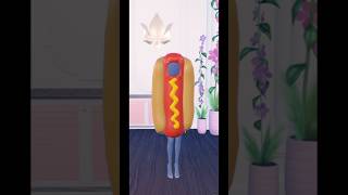 Hot dog costume is back😋roblox dresstoimpress dti trending [upl. by Giacamo]