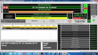 DirEttore 400 radio automation software poner locución de Hora y poner Logo de radio [upl. by Garth640]