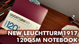 New Leuchtturm1917 120GSM A5 Notebook Review [upl. by Amlas]