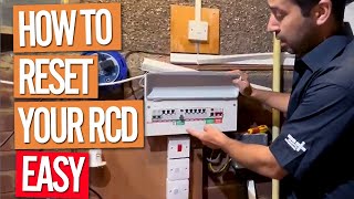 RCD Keeps Tripping How to Reset RCD Circuit Breaker amp Restore Power [upl. by Aelat476]