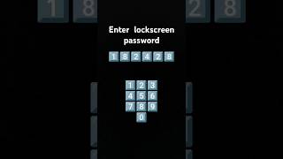 Enter lock screen password 1️⃣2️⃣3️⃣4️⃣5️⃣6️⃣7️⃣8️⃣9️⃣0️⃣ [upl. by Roose]