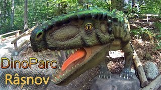 DinoParc Rasnov tur complet Dinozauri si parc de aventura 2020 [upl. by Entsirhc]