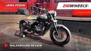 Jawa Perak Walkaround Review  Price Features Engine Details amp More  ZigWheels [upl. by Slayton]