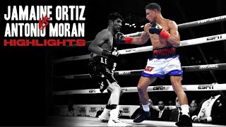 Jamaine Ortiz vs Antonio Moran  HIGHLIGHTS [upl. by Dallas]