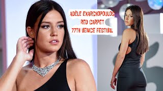 Adèle Exarchopoulos  Red carpet  77th Venice Festival [upl. by Eutnoj]