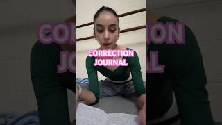 CORRECTION JOURNAL ballerinaballetjournaldancerprotipcorrectionballetcorerealityrehearsal [upl. by Evin951]