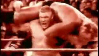 Brock Lesnar Titantron 2002 Enforcer theme [upl. by Eegnat]